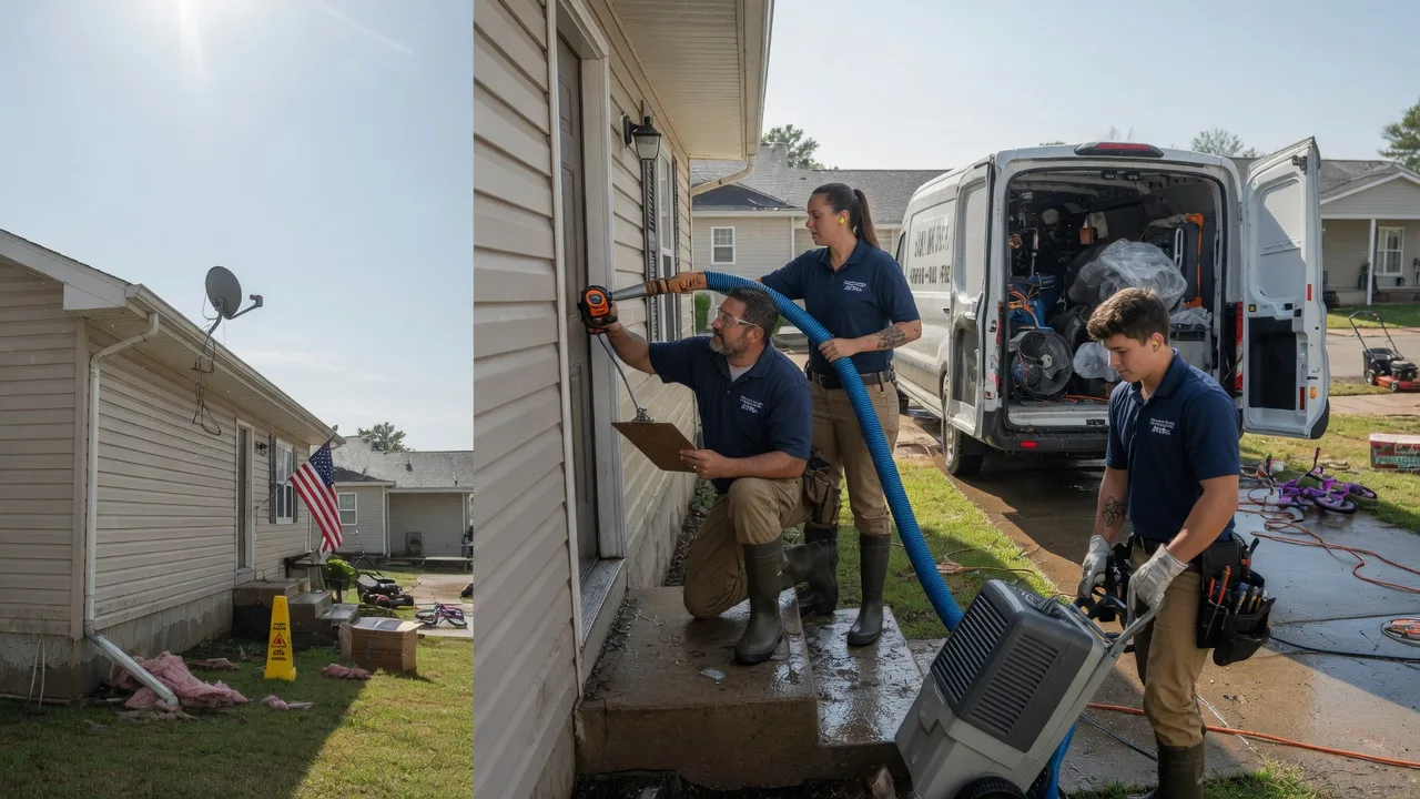 Ceiling Water Damage Restoration in Cuero, TX near me